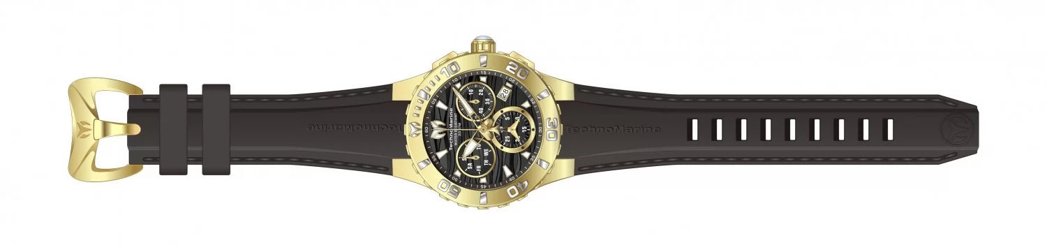 30% OFF!!  TechnoMarine Men's Cruise Quartz Chronograph Black Dial Watch
