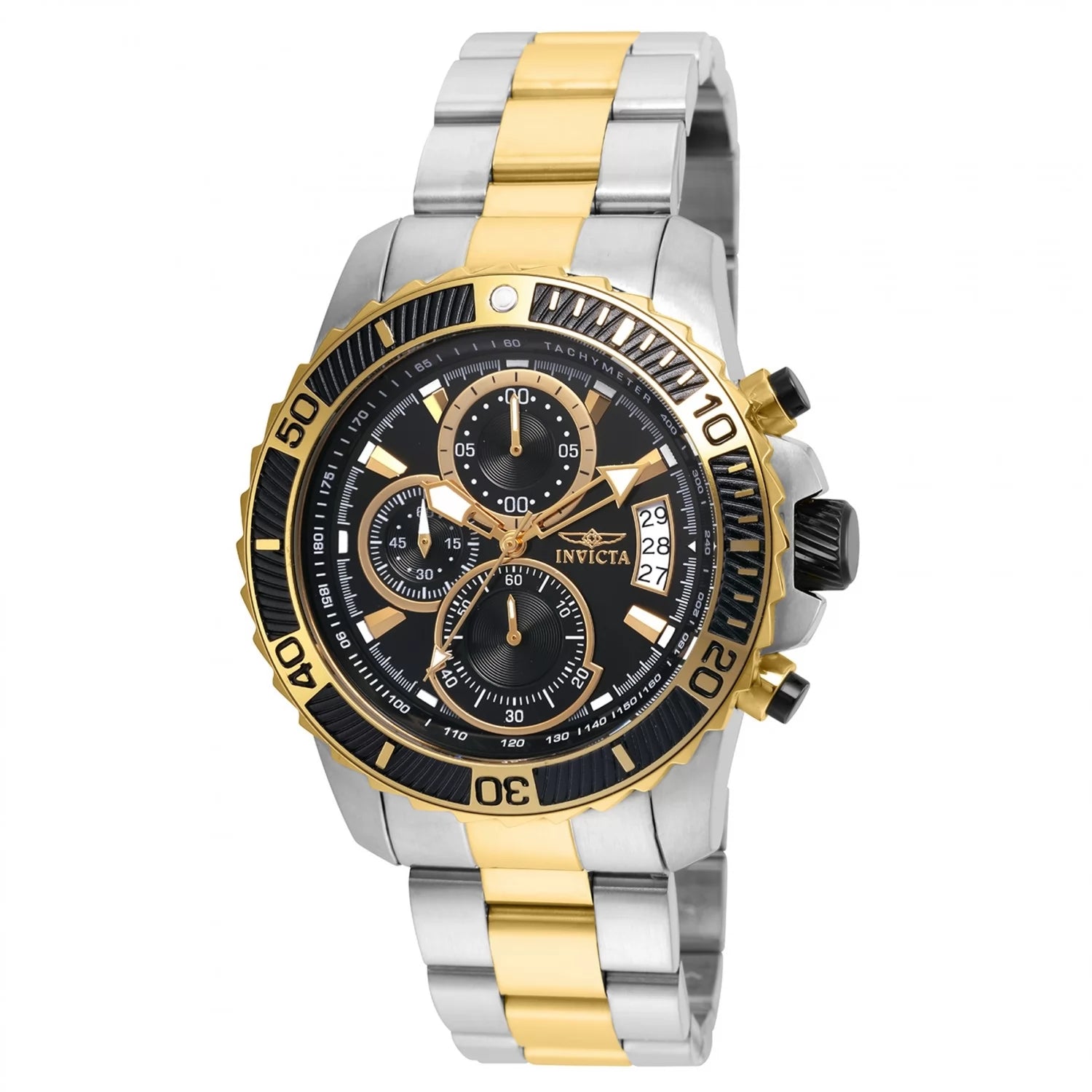 30%OFF!! Invicta Men's Pro Diver Quartz Multifunction Black Dial Watch