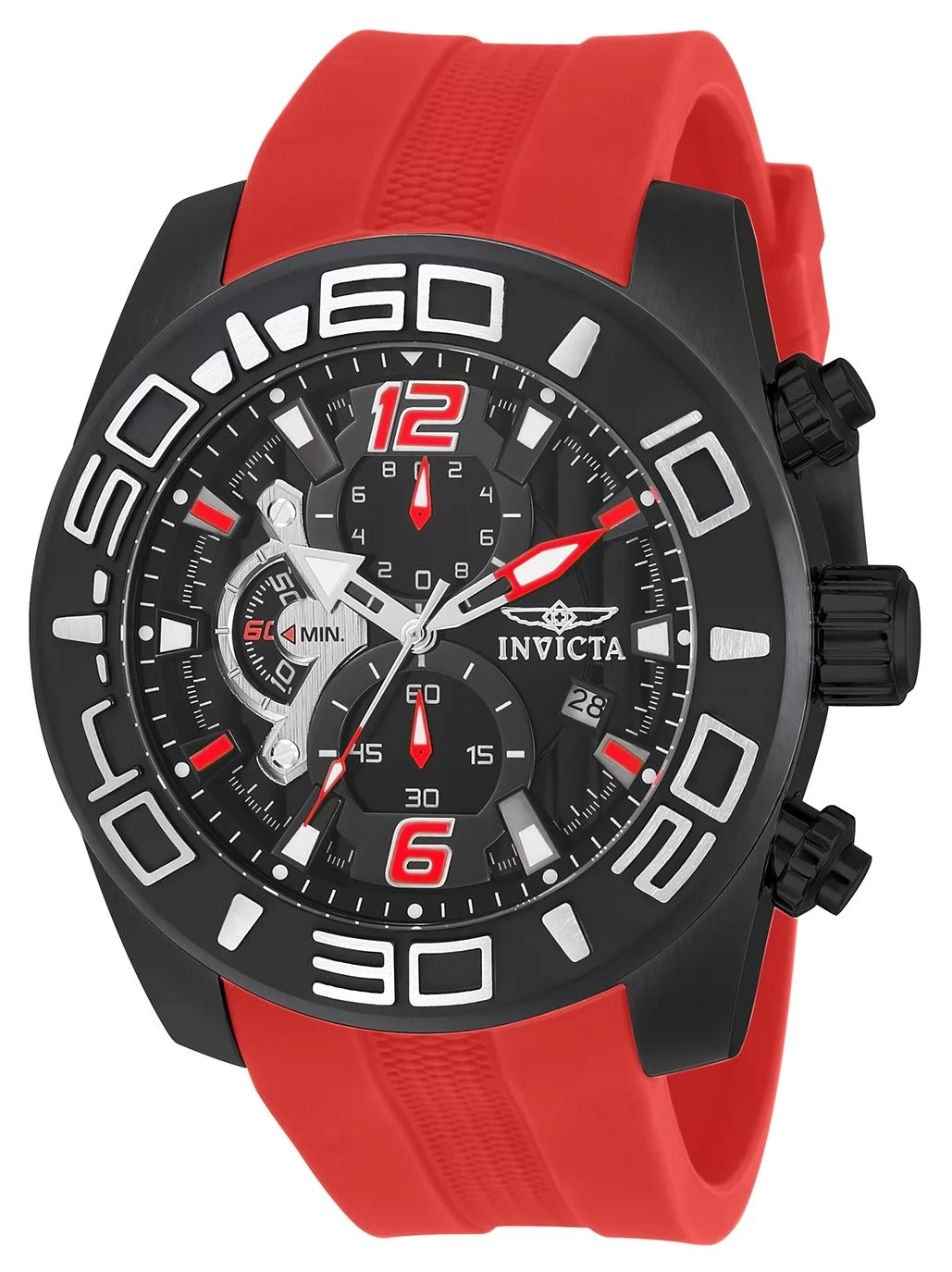 30%OFF!! Invicta Men's  Pro Diver Quartz Multifunction Black Dial Watch