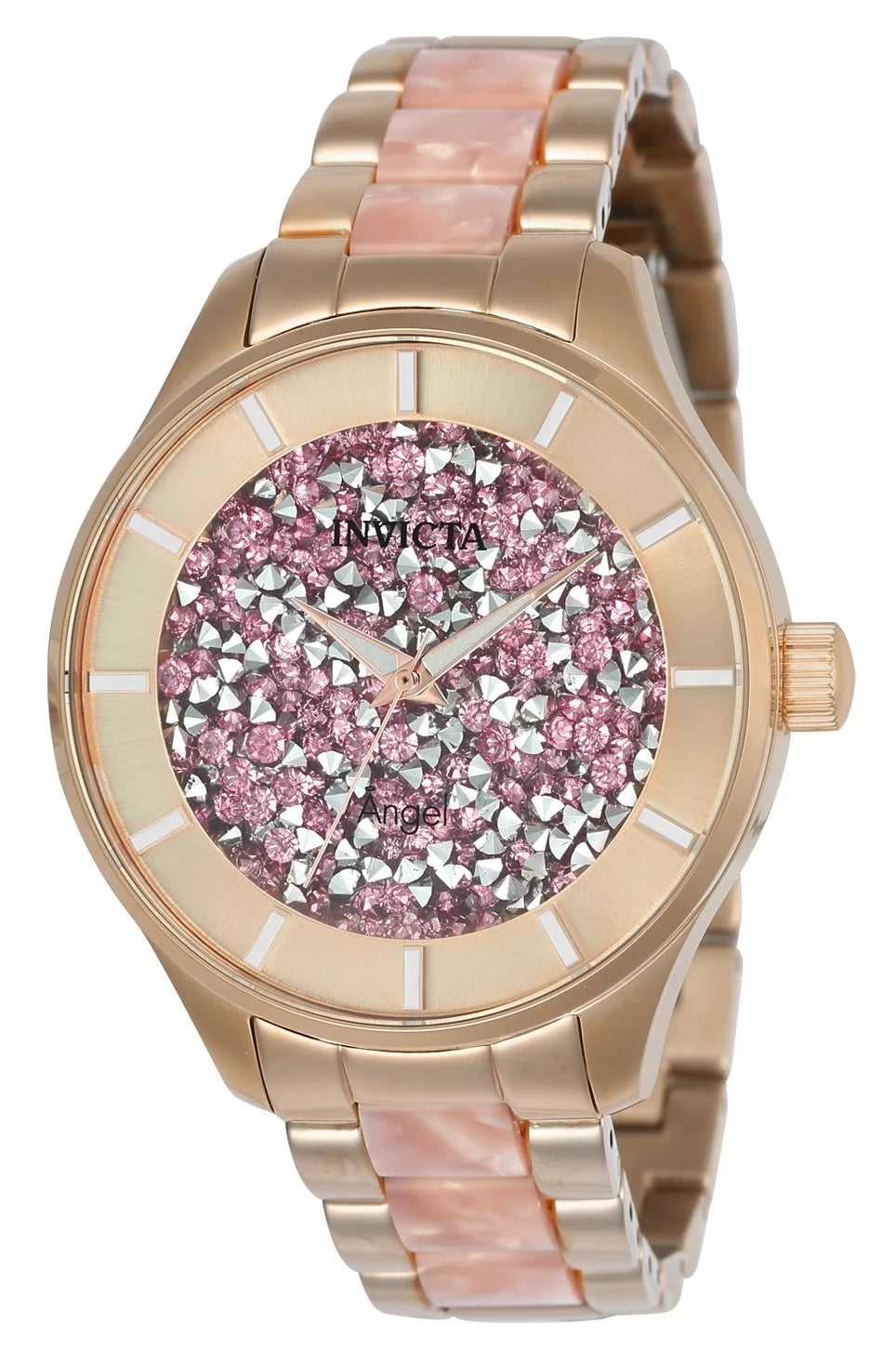 30%OFF!! Invicta Women's  Angel Quartz 3 Hand Pink Dial Watch