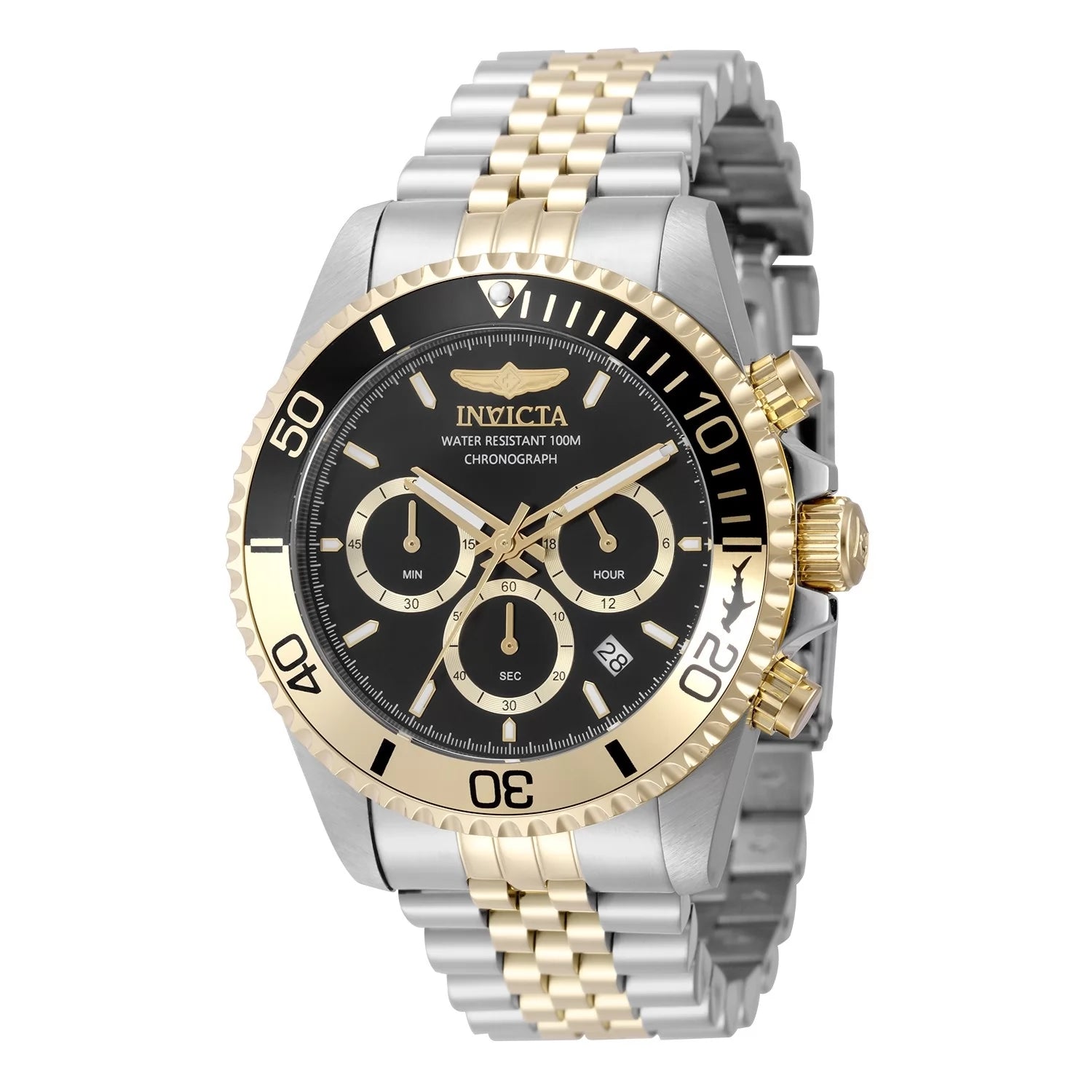 30%OFF!! Invicta Men's  Pro Diver Quartz Chronograph Black Dial Watch