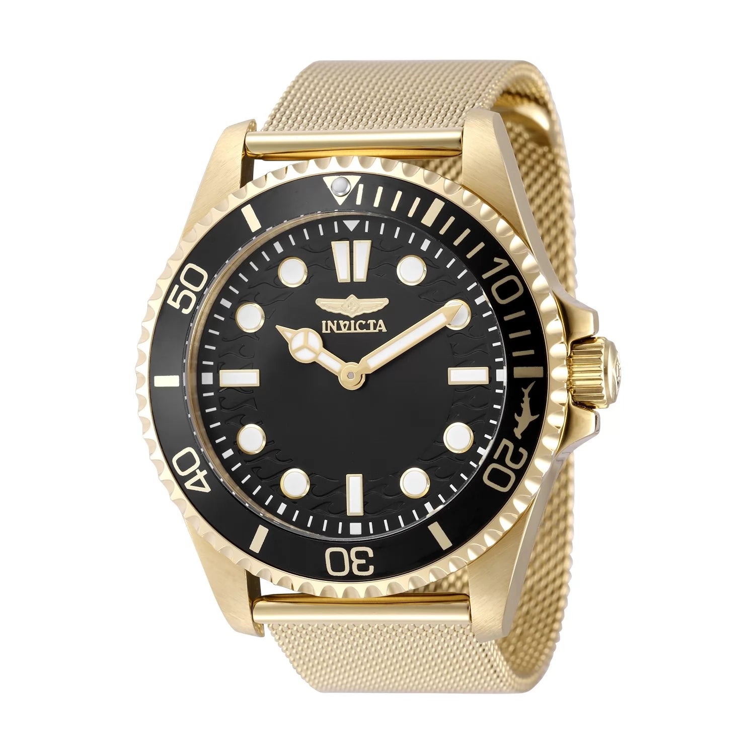 Invicta Men's  Pro Diver  Brass Dial Watch