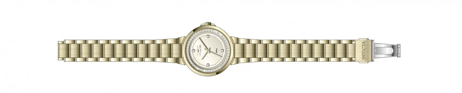 30% OFF Invicta Women's  Angel Quartz PC21S Gold Dial Watch