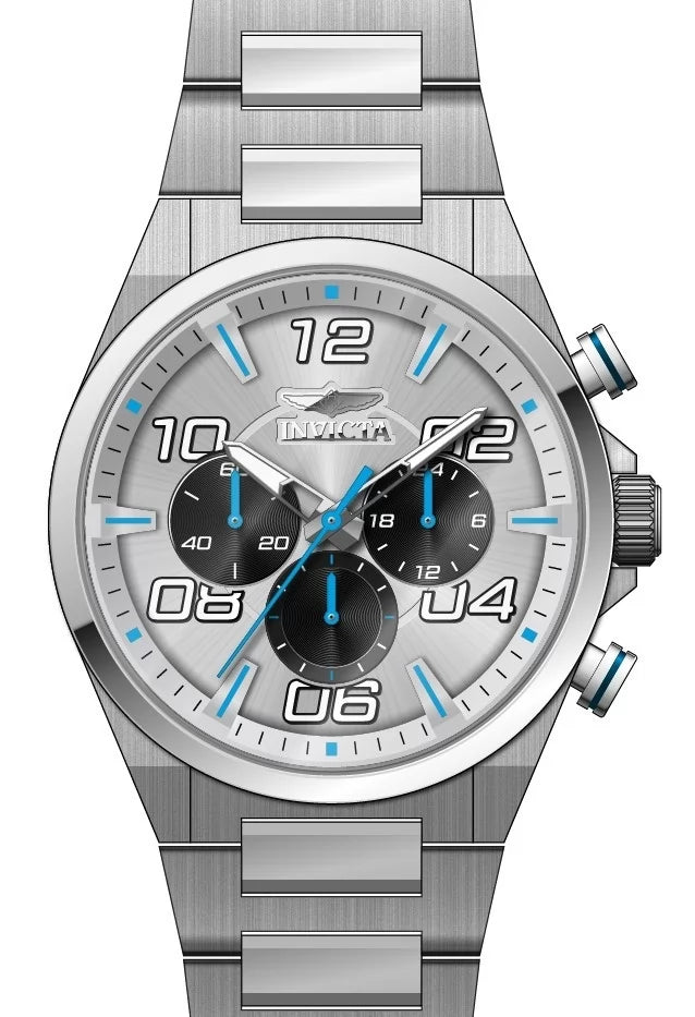 30%OFF!! Invicta Men's  Speedway Quartz VD54 Silver Dial Watch