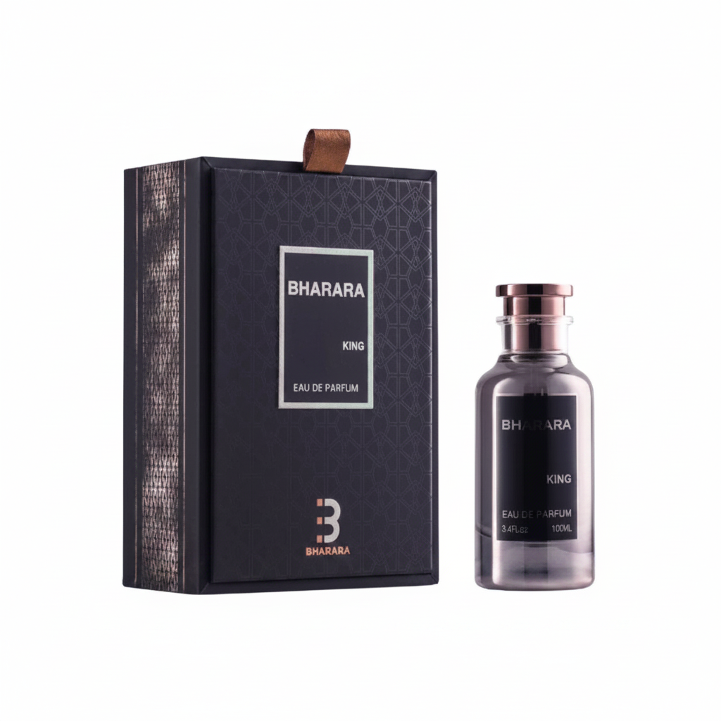 Bharara King EDP - Fondo Blanco Minimalista