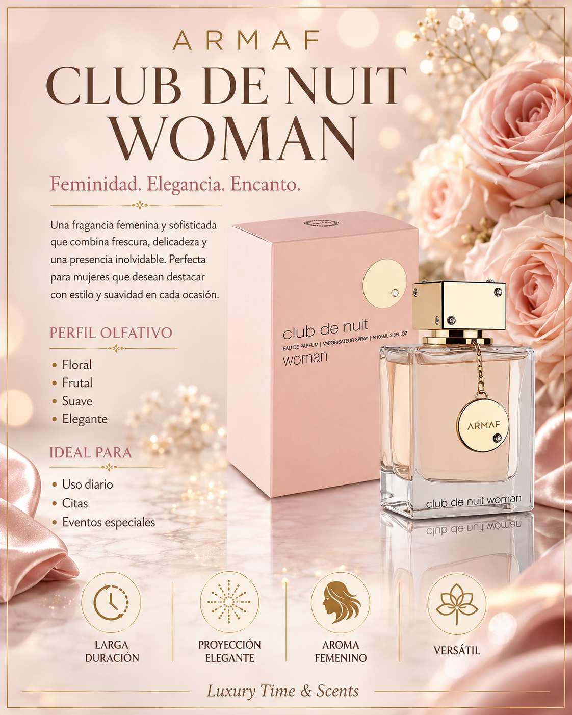 Club de Nuit Woman EDP – Armaf 3.6 oz