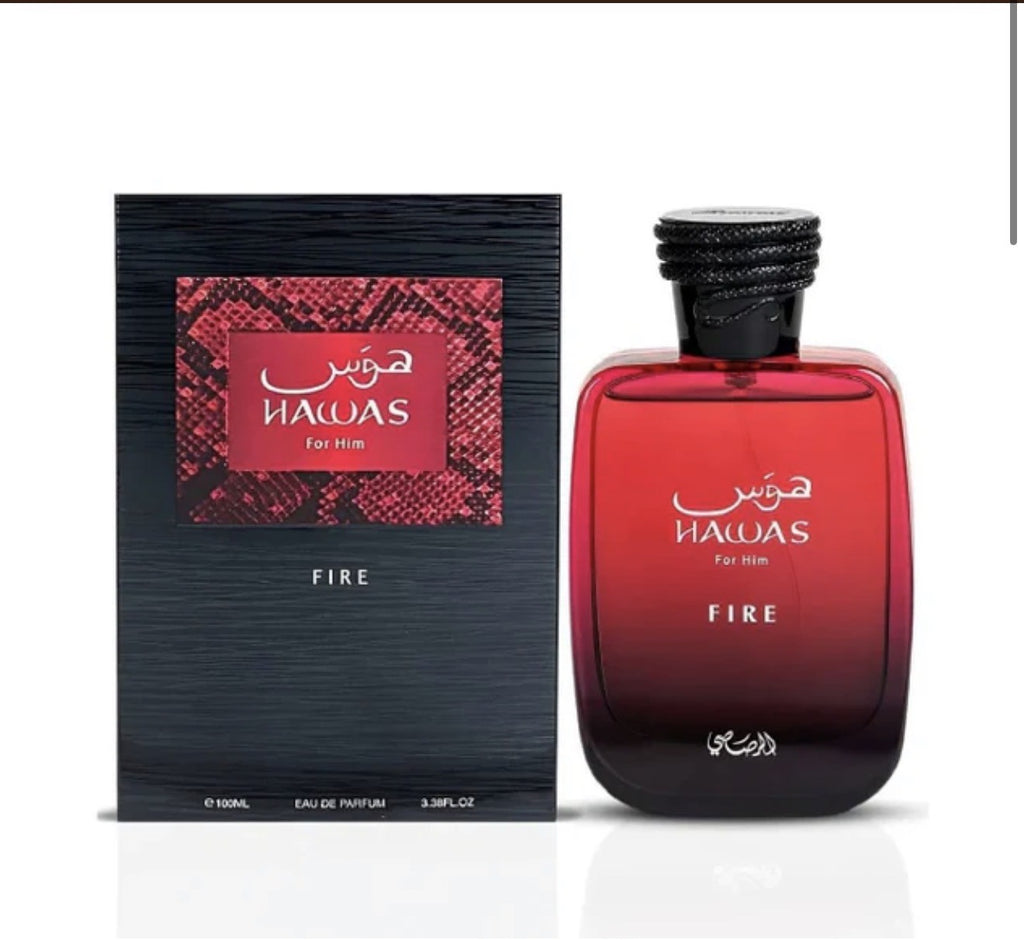 HAWAS FIRE MEN EDP 100ml (3.4oz) by RASASI