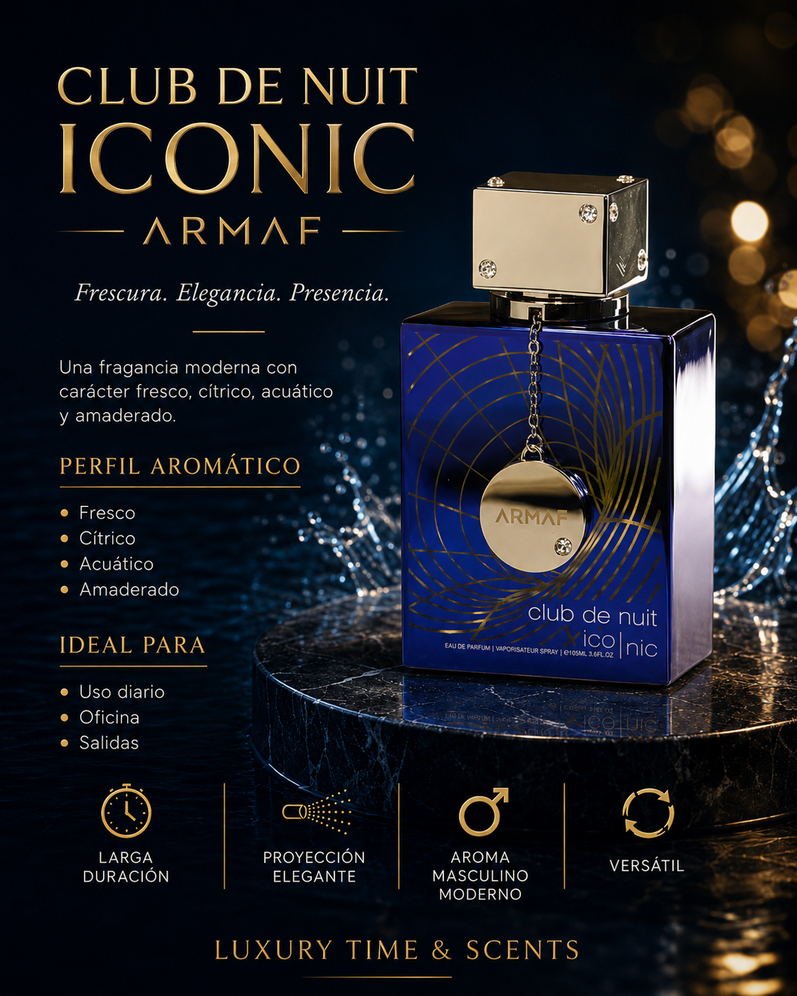 Club de Nuit Iconic – Armaf 3.6 oz