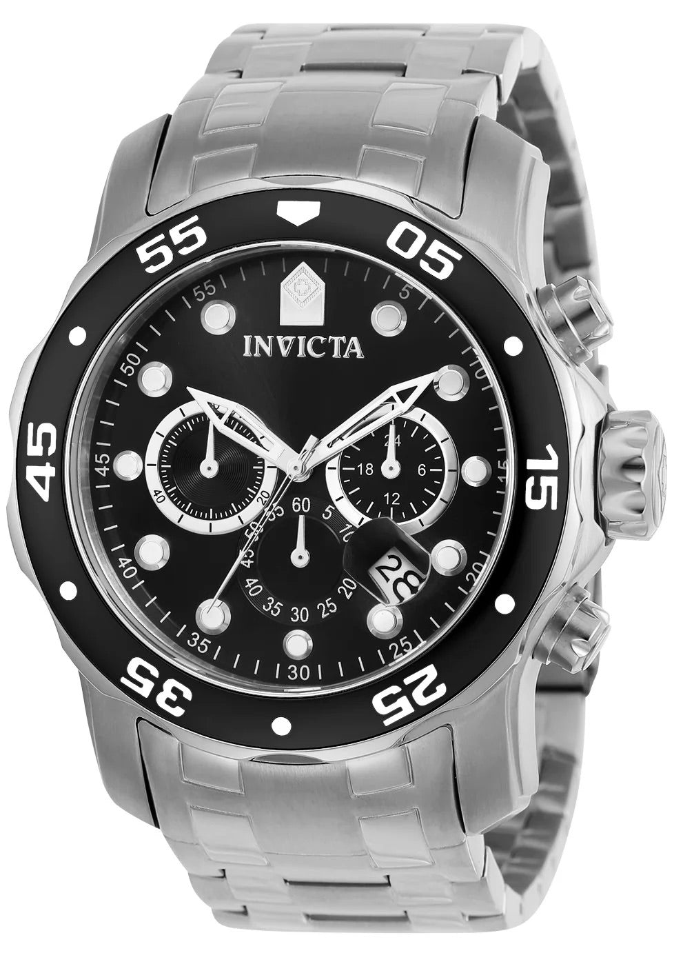 30%OFF!! Invicta Men's  Pro Diver Quartz Chronograph Black Dial Watch PLUS $10 DISCOUNT AT CHECKOUT