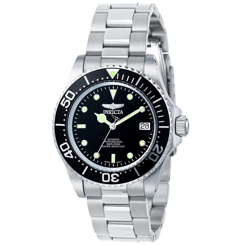 30%OFF!! Invicta Men's  Pro Diver Automatic 3 Hand Black Dial Watch
