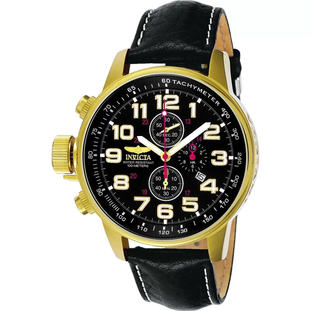 30%OFF!! Invicta Men's  I-Force Quartz Chronograph Black Dial Watch