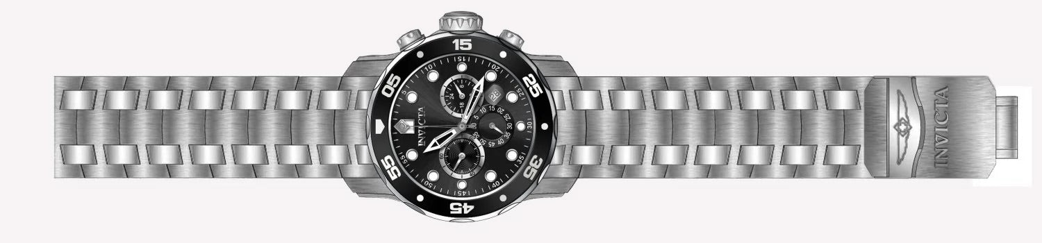30%OFF!! Invicta Men's  Pro Diver Quartz Chronograph Black Dial Watch PLUS $10 DISCOUNT AT CHECKOUT