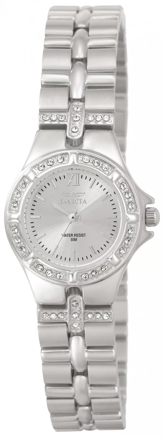 30%OFF Invicta Women's Wildflower Quartz 3 Hand Silver Dial Watch