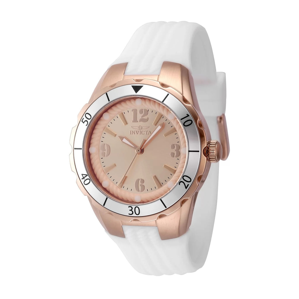 30%OFF!Invicta Women's Angel Quartz PC21 Rose Gold Dial Watch