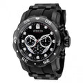 30% OFF!!  Invicta Men's Pro Diver Quartz Chronograph Black, Red Dial Watch PLUS $10 DISCOUNT AT CHECKOUT