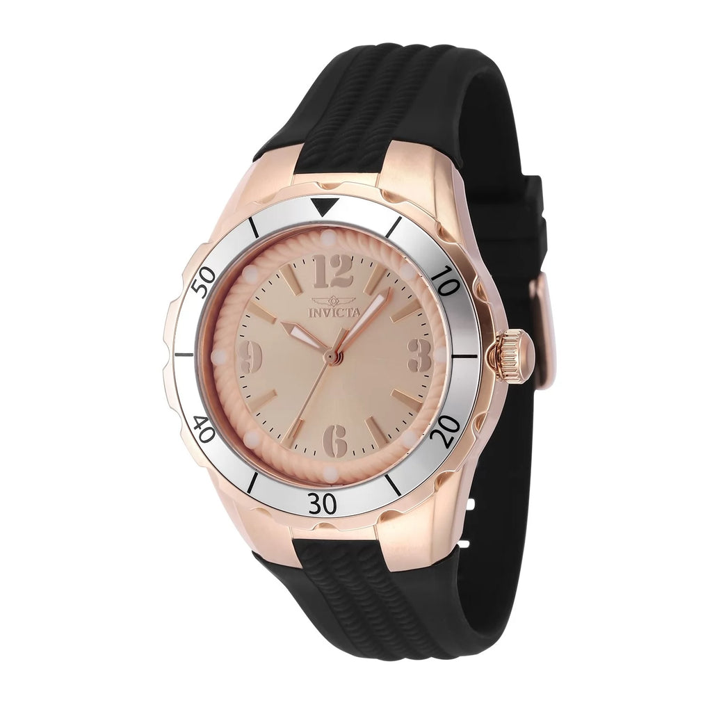 30% OFF!! Invicta Women's Angel Quartz PC21 Rose Gold Dial Watch