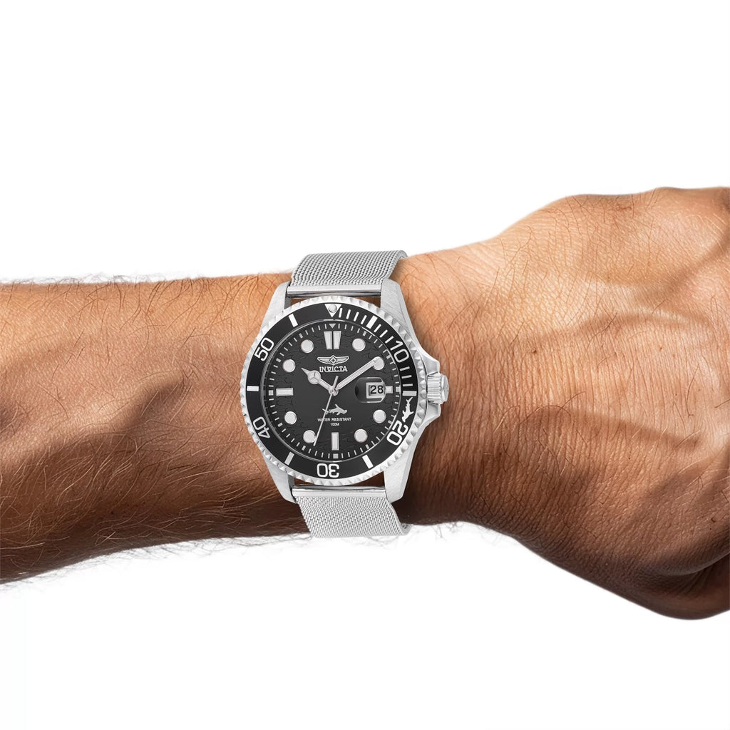 30% OFF!!  Invicta Men's Pro Diver Quartz Multifunctional Black Dial Watch