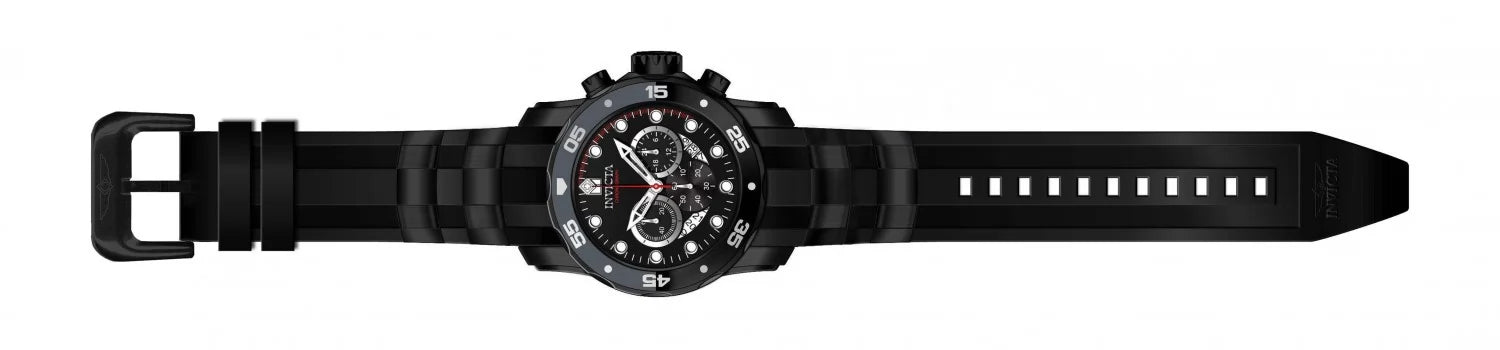 30% OFF!!  Invicta Men's Pro Diver Quartz Chronograph Black, Red Dial Watch PLUS $10 DISCOUNT AT CHECKOUT