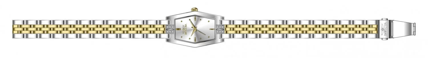Invicta Women's Angel Quartz 3-Hand Silver Dial Watch