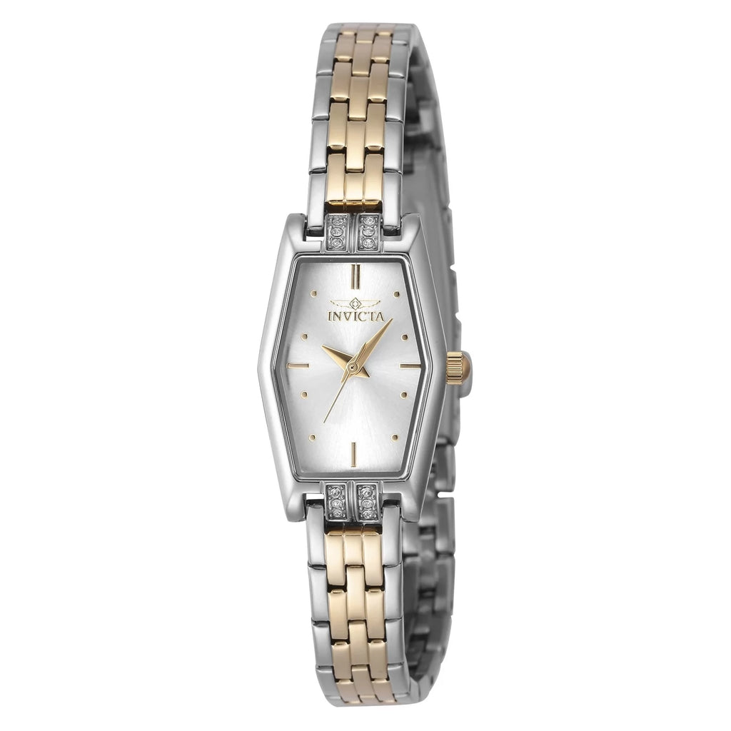 Invicta Women's Angel Quartz 3-Hand Silver Dial Watch