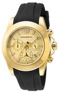 30% OFF!! Technomarine Men's Manta Quartz Chronograph Gold Dial Watch