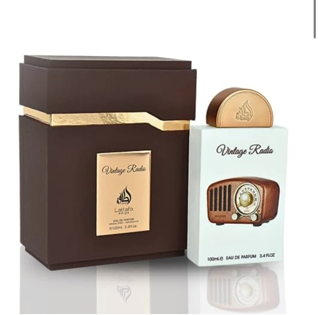 VINTAGE RADIO EDP UNISEX 100ml (3.4oz) by LATTAFA